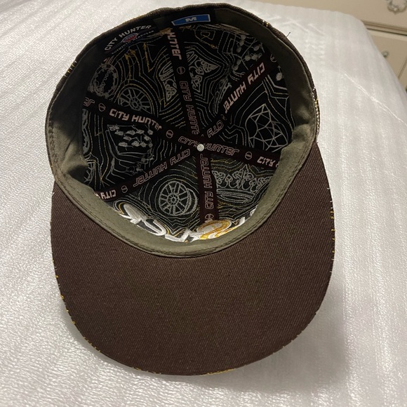 Detailed Brown City Hunter Hustler Cap - Size Medium HU$TLER - Picture 16 of 17